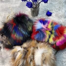 CS-N999 Fox multi-color fur bag