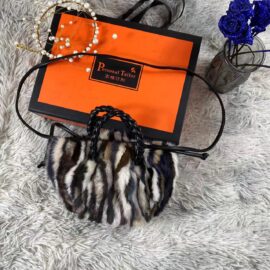 CS-XH509 Multi-color mink fur bag