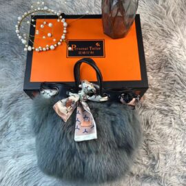 CS-Q556 Fox gray fur bag