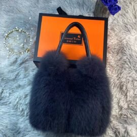 CS-K559 Fox dark gray fur bag