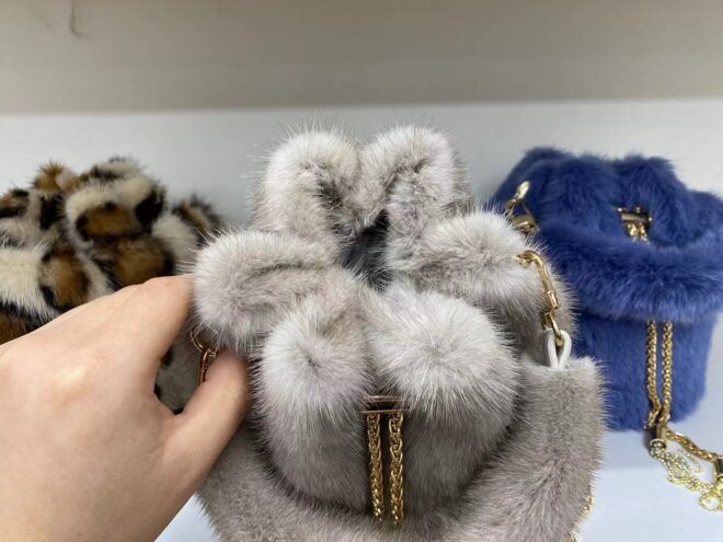 CS-Z908 Mink lucky bag style fur bag - Image 3