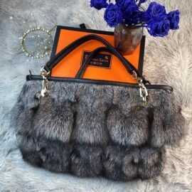 CS-P909 Fox gray fur bag