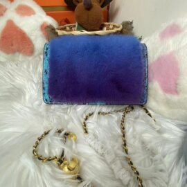 WFCS-ER5690 Mink gradient fur bag
