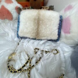 WFCS-YU5998 Cross mink fur bag