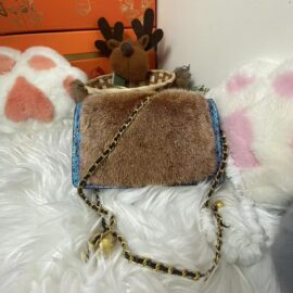 WFCS-X1902 Khaki mink bag